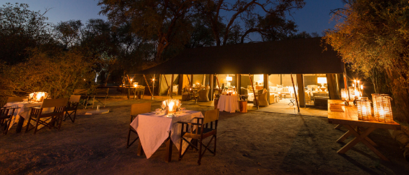 Machaba Web Little Machaba Camp Main Tent