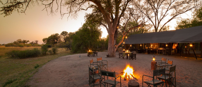 Botswana Machaba Camp Fireside Botswana Machaba Camp Fireside
