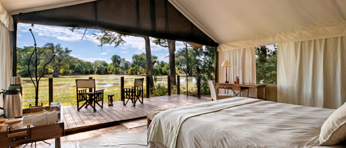 Machaba Zimbabwe Mana Pools Ingwe Pan Tent View Machaba Zimbabwe Mana Pools Ingwe Pan Tent View