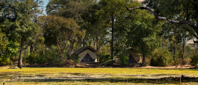 Machab Safaris Zimbabwe Ingwe Pan Camp Tents Machab Safaris Zimbabwe Ingwe Pan Camp Tents