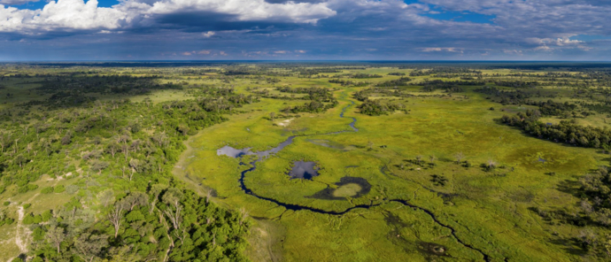 Machaba Safaris Okavango Delta Fly In Delta Views