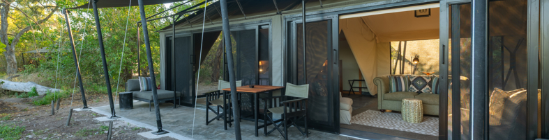 Machaba Safaris Machaba Camp Family Room Gallery Exterior