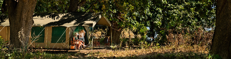 Machaba Web Zimbabwe Mana Pools Double Room Tents Exterior