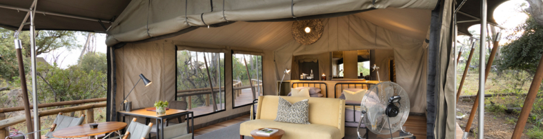 Machaba Safaris Web Botswana Gomoti Camp Double Room Deck
