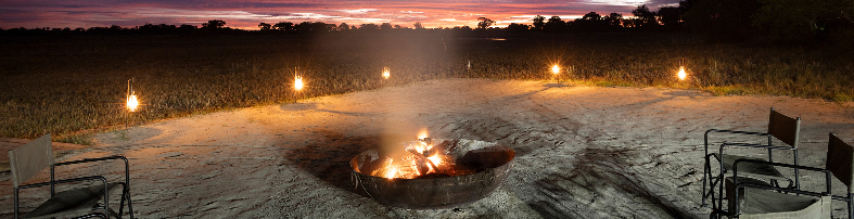 Machaba Safaris Web Kiri Camp Gallery Fire Plce