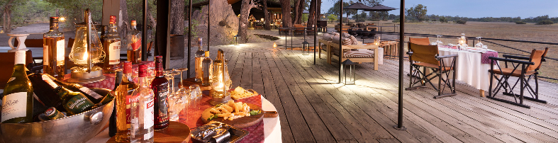 Machaba Safaris Web Kiri Camp Gallery Dining Area