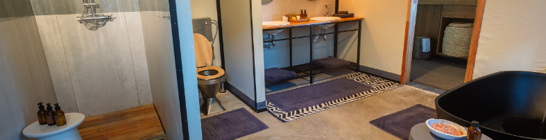 Machaba Safaris Machaba Camp Family Room Gallery Bathroom