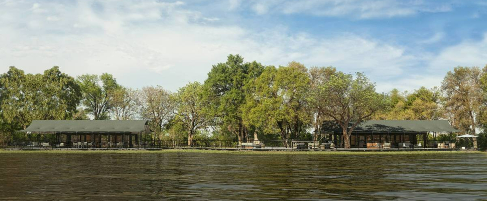 Botswana Kiri Camp Main Tent Botswana Kiri Camp Main Tent