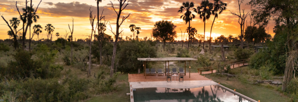 Machaba Safaris Web Botswana Gomoti Camp Amenities Pool