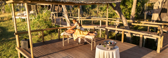 Machaba Safaris Web Botswana Gomoti Camp Gallery Spa