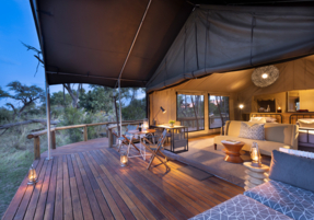 Machaba Safaris Web Botswana Gomoti Camp Gallery Room Deck