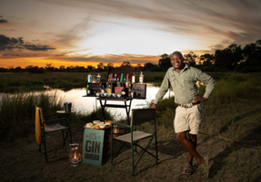 Machaba Safaris Web Botswana Machaba Camp Gallery Experiences Sundowners
