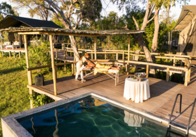 Machaba Web Botswana Gomoti Private Experience Massage On Deck