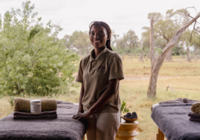 Machaba Safaris Web Botswana Gomoti Camp Amenities Spa