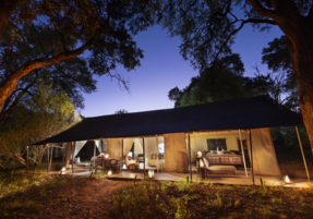 Machaba Safaris Web Botswana Machaba Camp Room Gallery Exterior View