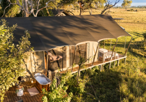 Machaba Web Botswana Gomoti Private Rooms Aerial